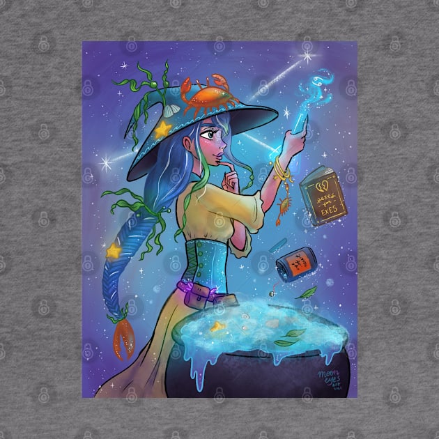 Cancer Witch by mooneyesart